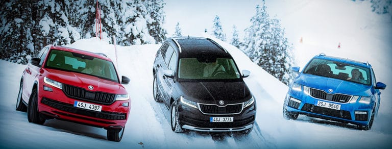 Škoda 4x4: jak zachować bezpieczeństwo i radość z jazdy zimą?