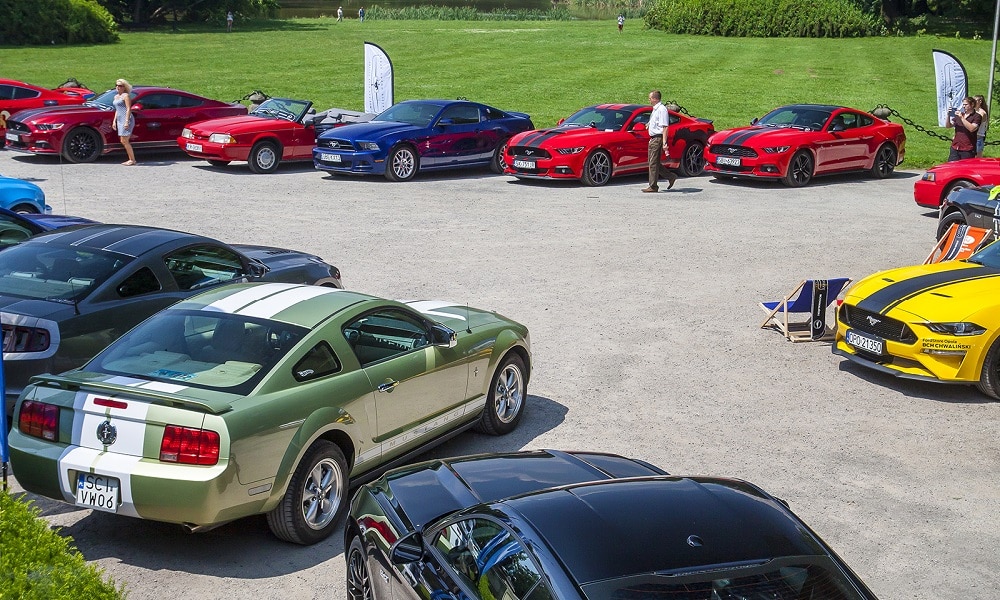 Fot. mustangklub.pl / III Śląski Zlot Mustangów w Pszczynie