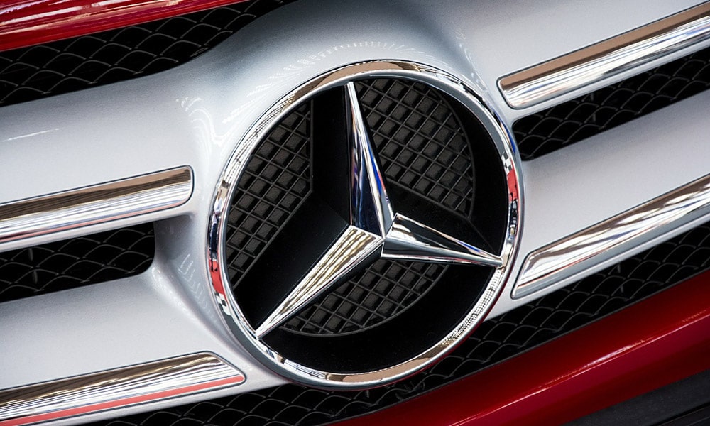 Mercedes-Benz logo elektryczna klasa g