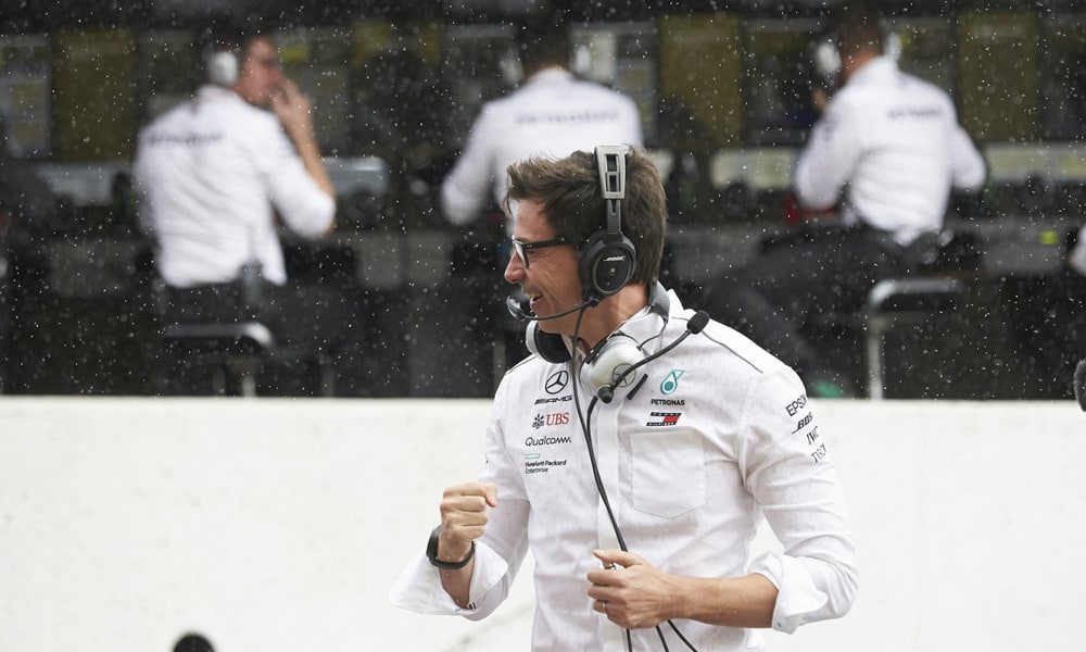 Toto Wolff - Japonia 2018