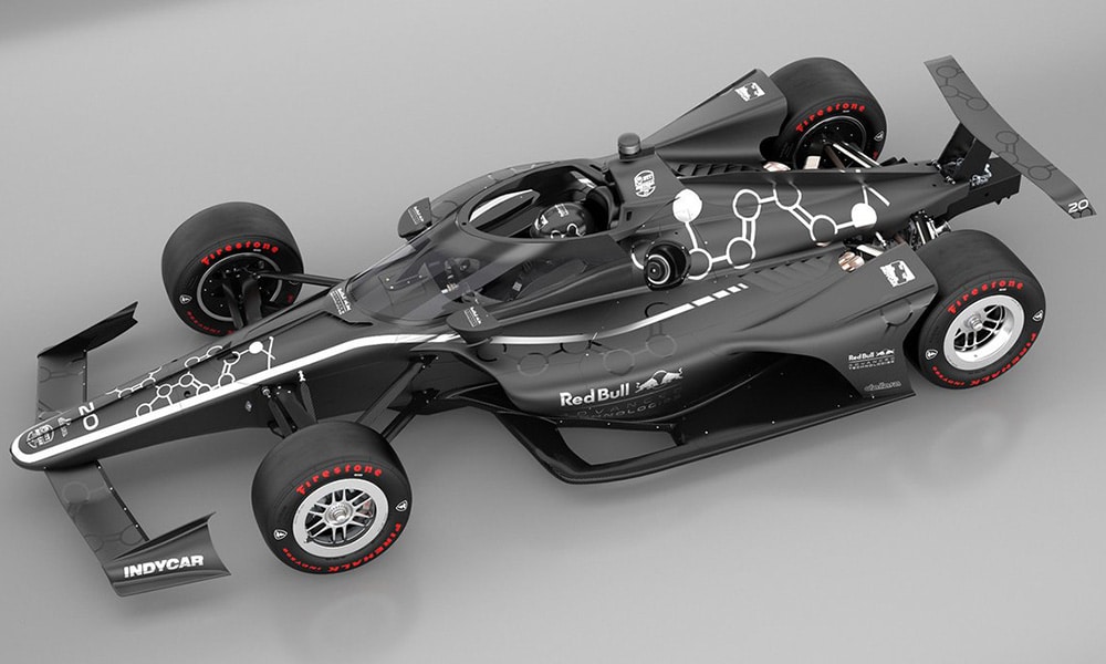 Red Bull IndyCar aeroscreen project 2020