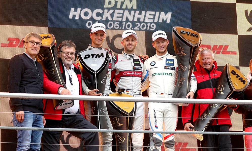 Hockenheim Finale podium wyścig 1 2019 DTM
