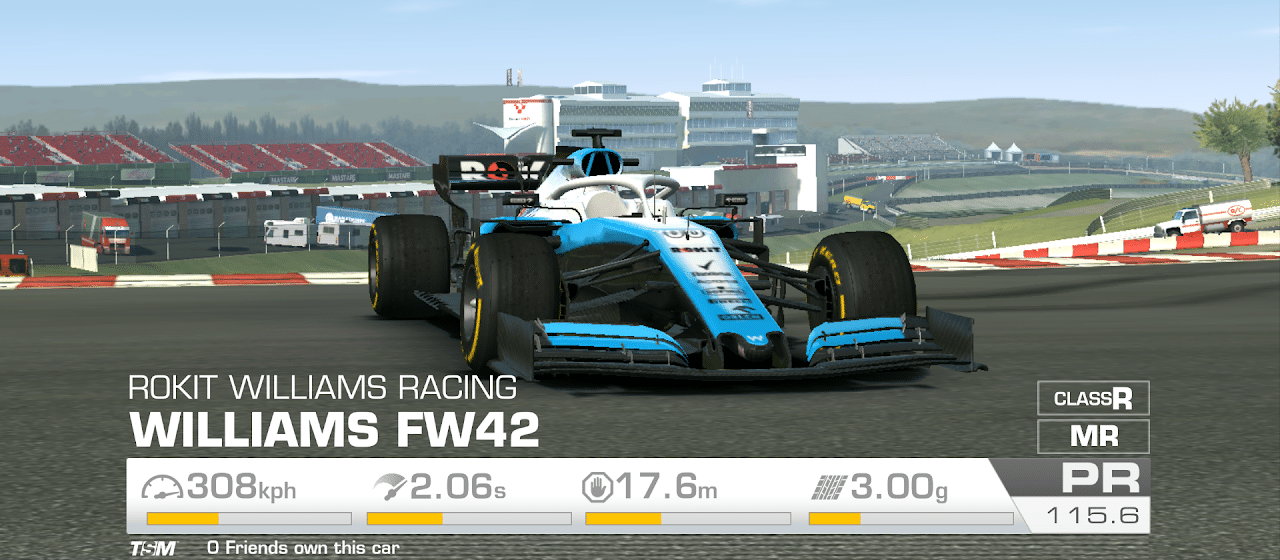 Real Racing 3 F1 FW42 Robert Kubica