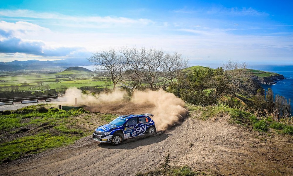 Łuaksz Habaj ERC 2019 Rajd Azorów