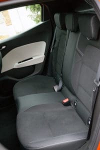 Renault Clio V tylna kanapa