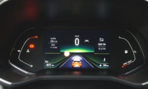 Renault Clio V wnętrze zegary 2