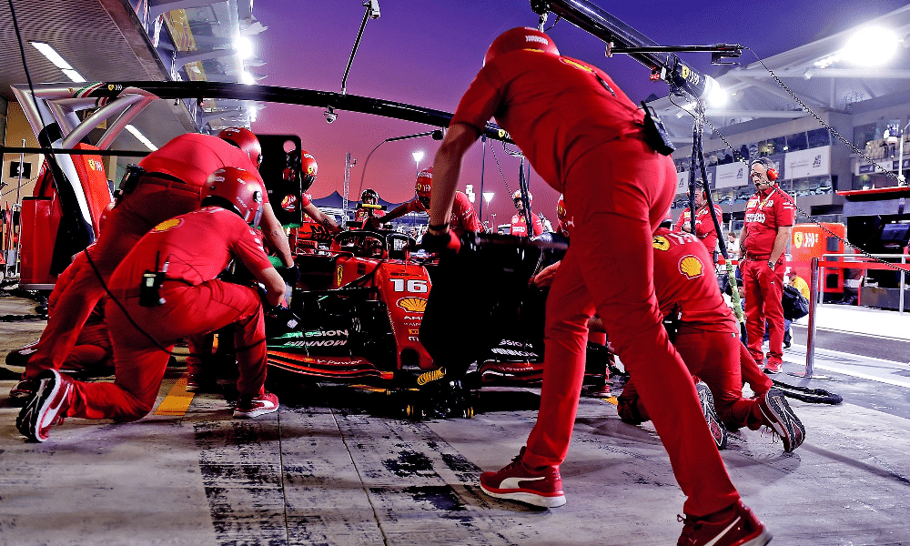 Scuderia Ferrari pit-stop GP Bahrajnu 2019