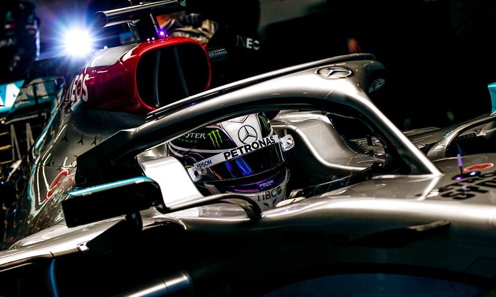 Lewis Hamilton Mercedes W11 Barcelona 2020