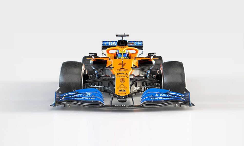 McLaren MCL35 profil