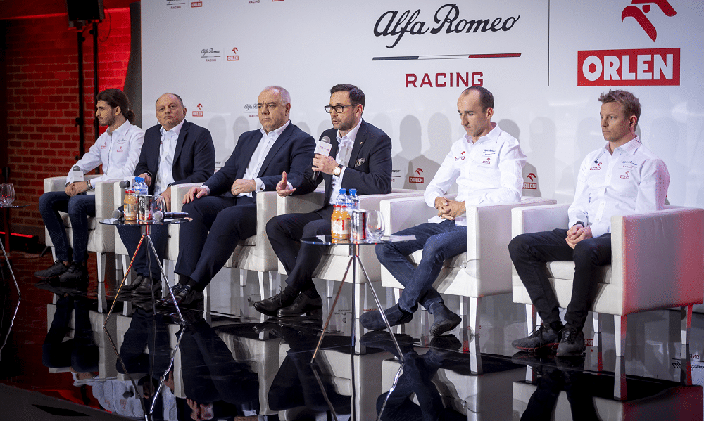 Konferencja Alfa Romeo Racing Orlen