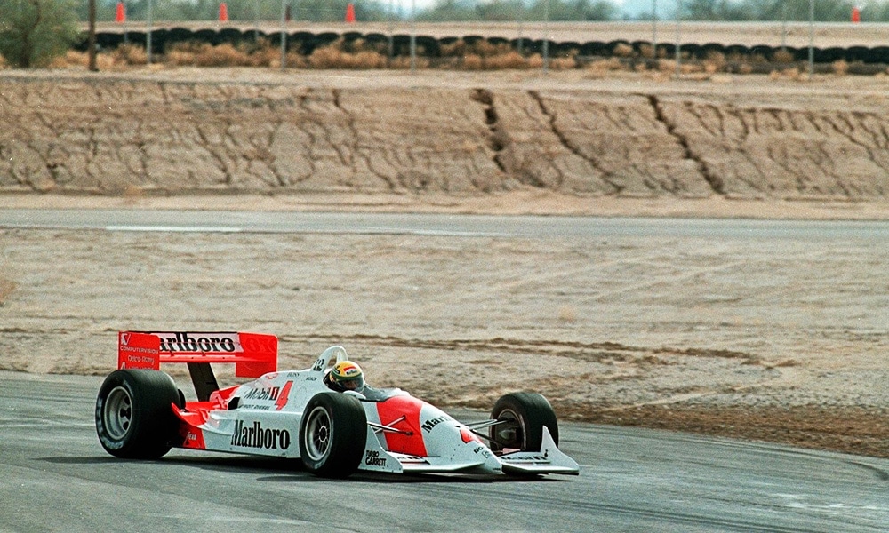 Penske 1992 Ayrton Senna test