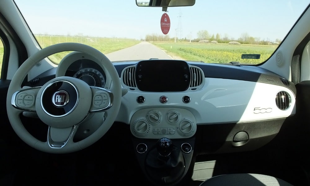wnętrze Fiat 500