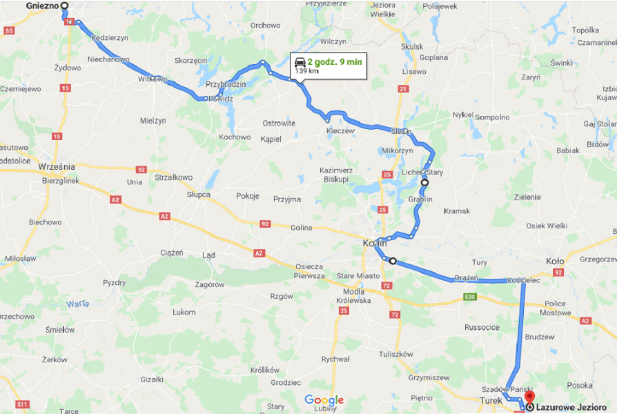 Gniezno-Lazurowe Jezioro