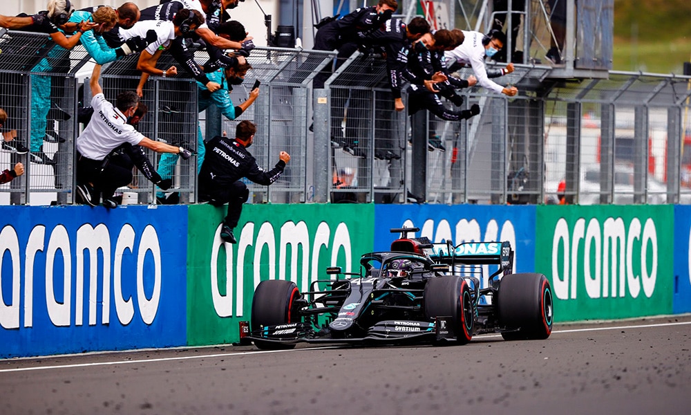 Lewis Hamilton Mercedes GP Węgier 2020