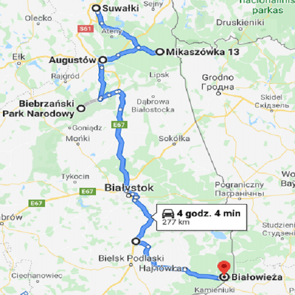 Suwałki-Białowieża