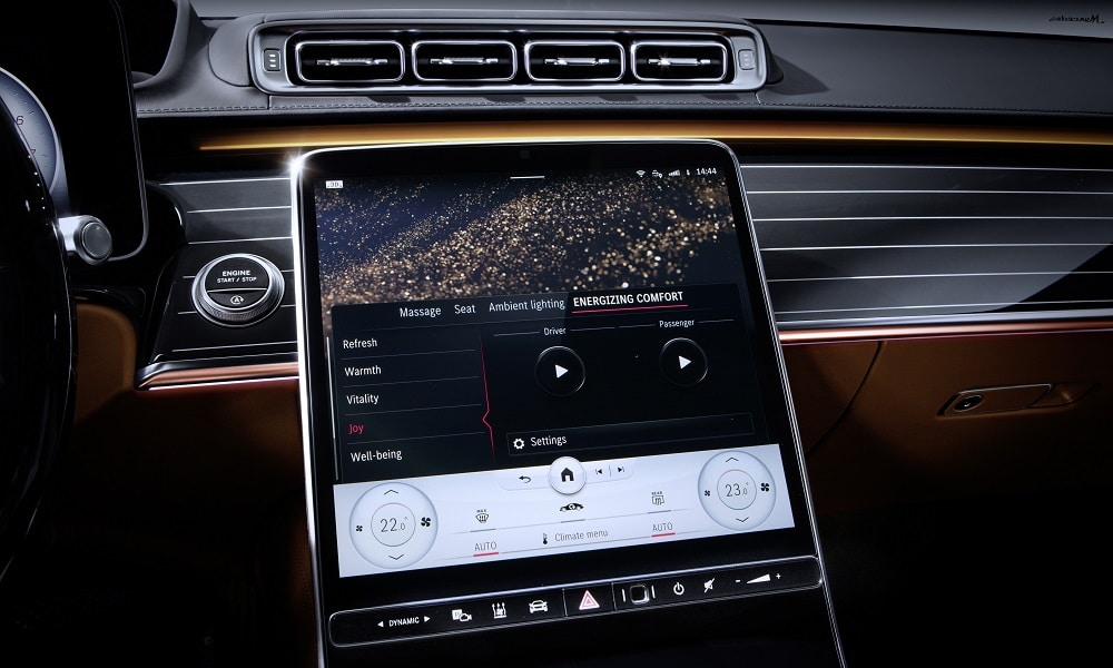 Mercedes klasy S - system multimedialny