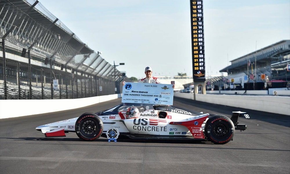 Marco Andretti PP prosta Indy 500 z 2020