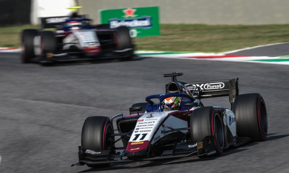 Louis Deletraz w czasie weekendu Mugello 2020