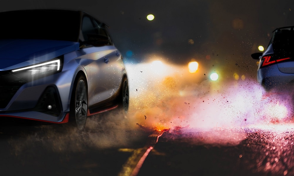 Hyundai i20 N teaser