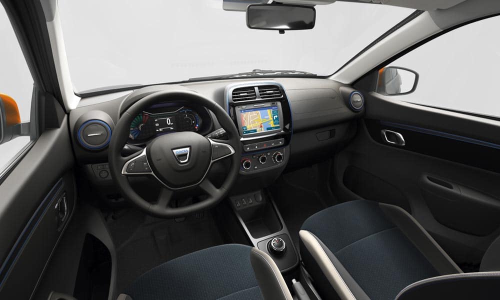 Dacia Spring Electric wnętrze