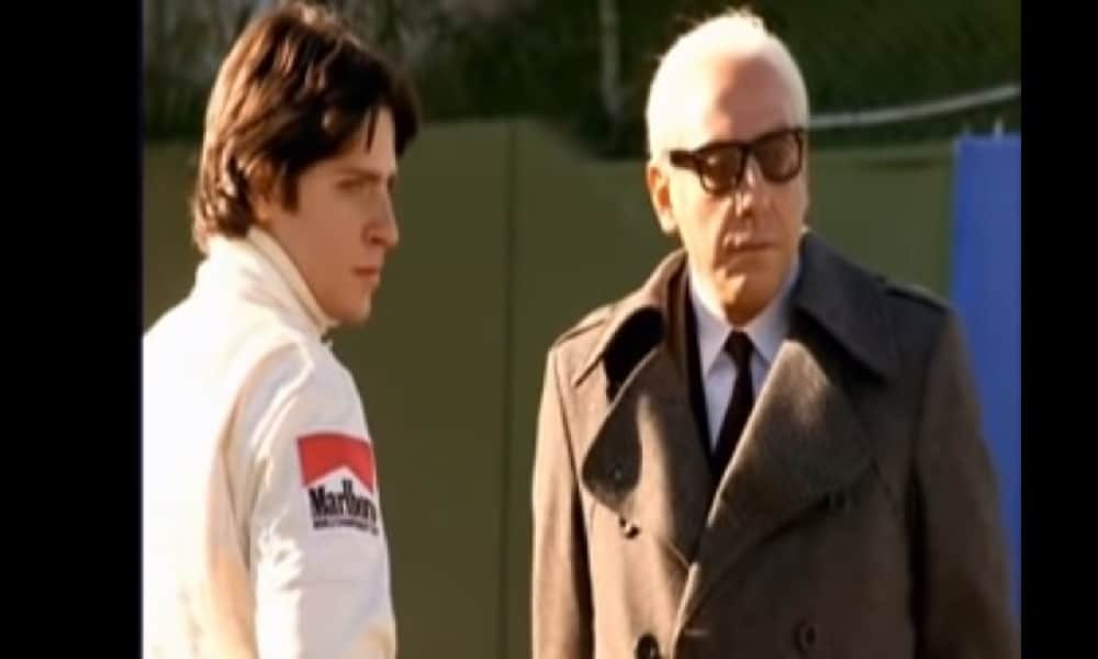 Gilles Villeneuve i Enzo Ferrari