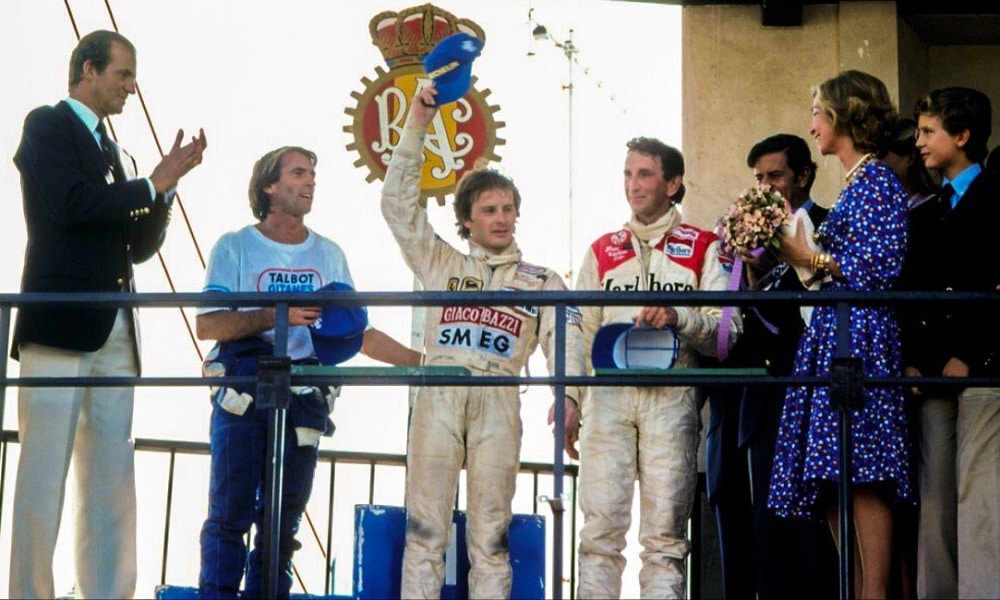 Jarama 1981 podium