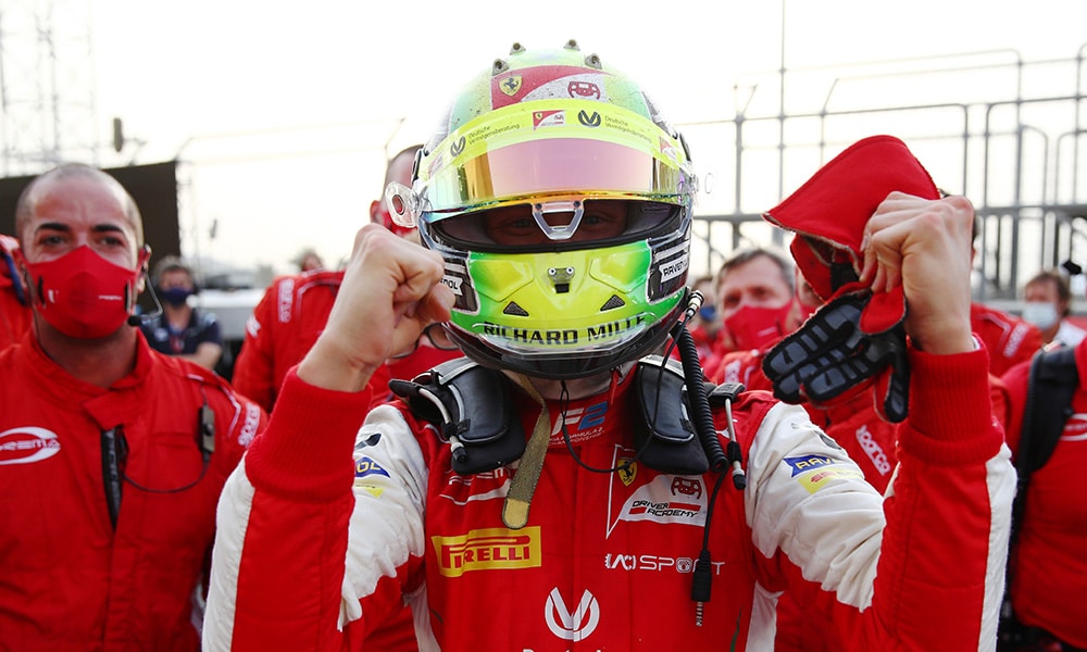 Daruvala wygrał ostanti wyścig Schumacher mistrzem F2