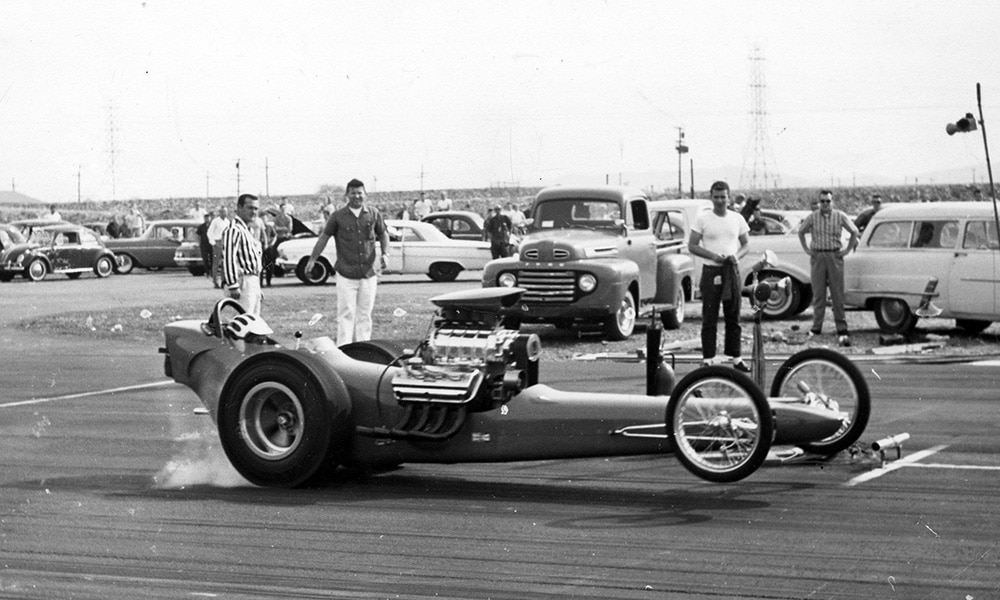 Top Fuel NHRA dragstery 50 i 60'