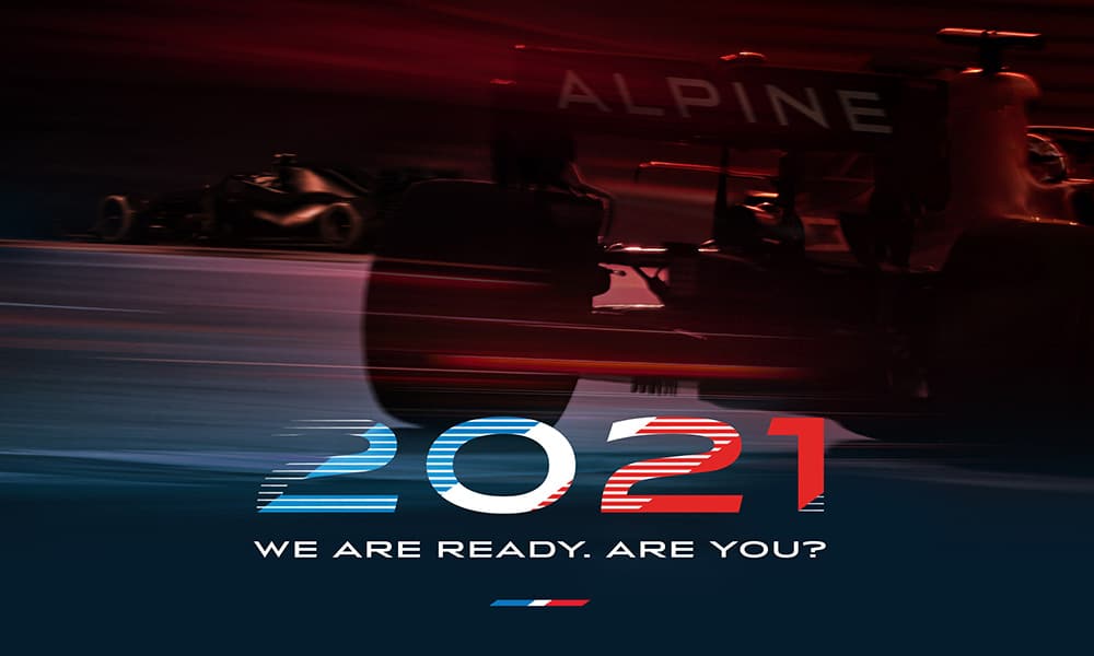 Alpine F1 nowe barwy 2021 wkrótce