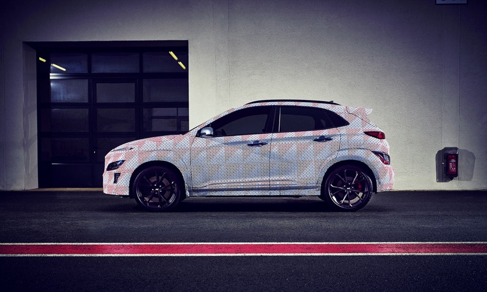 Hyundai Kona N teaser