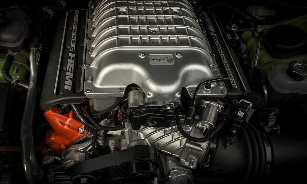 Dodge Challenger SRT Hellcat (silniki V8)