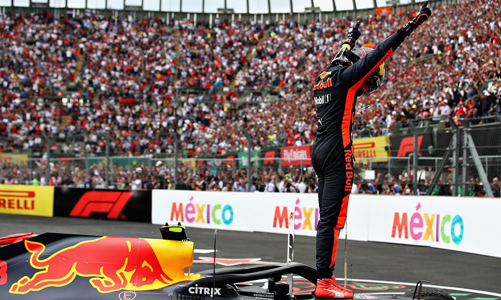 GP Meksyku 2018 triumf verstappena