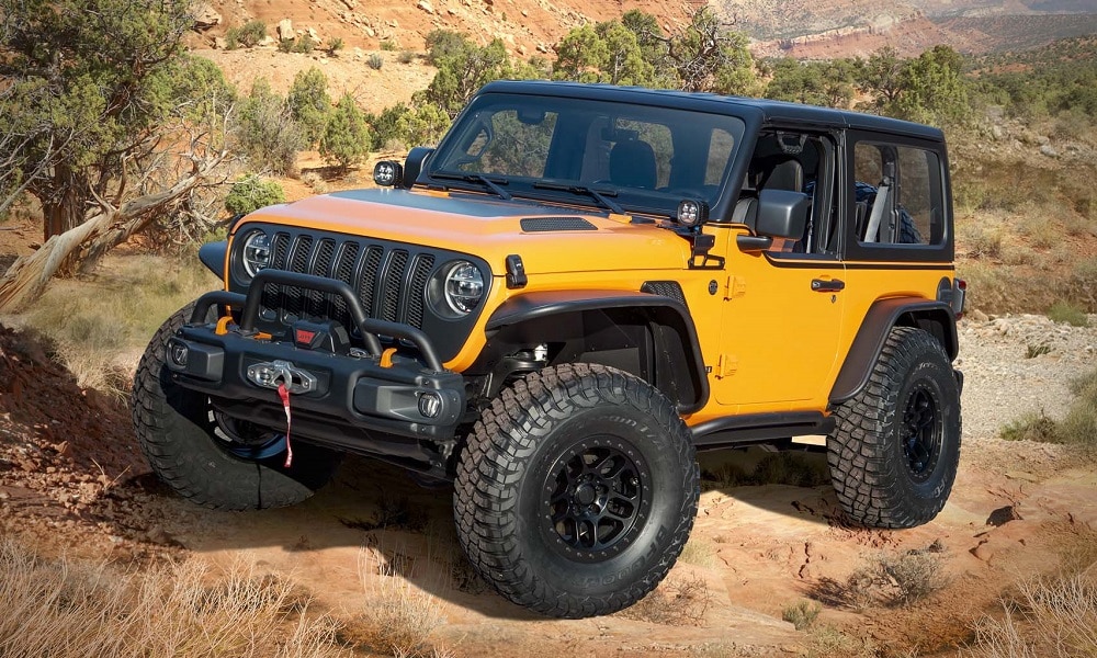 Jeep Wrangler Orange Peelz