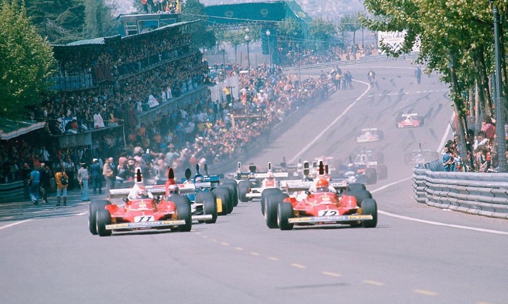 GP Hiszpanii 1975 start