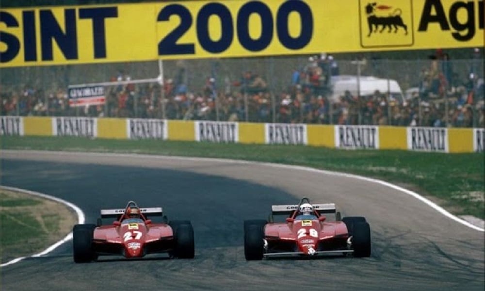 GP San Marino 1982 walka Ferrari