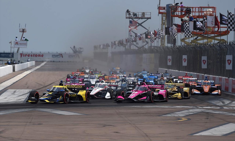 start St Petersburg Indycar