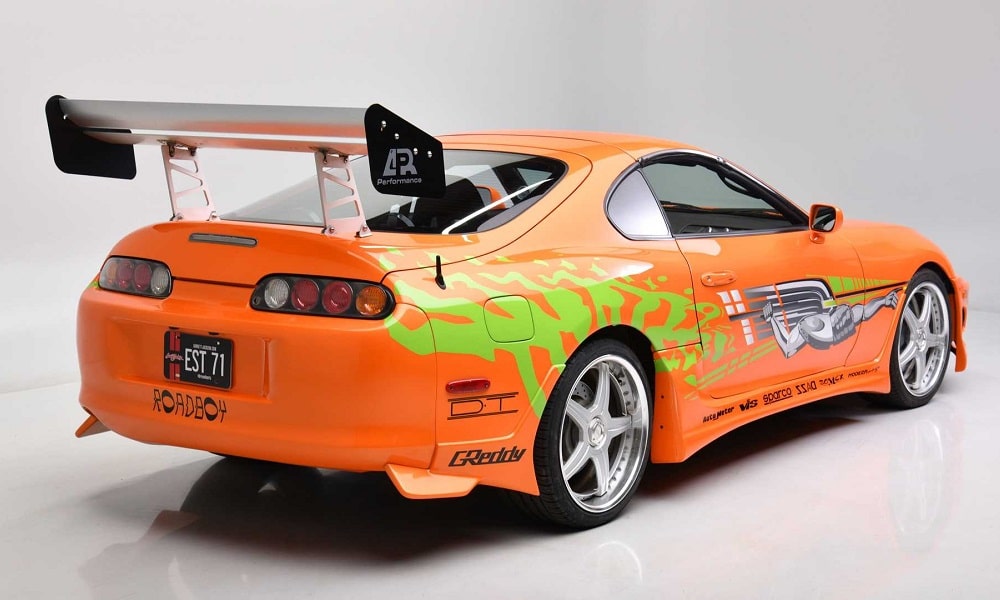 Toyota Supra z "Szybkich i Wściekłych"