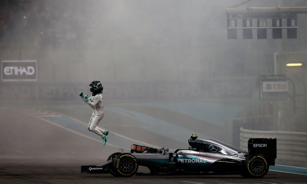 Nico Rosberg Abu Dhabi 2016