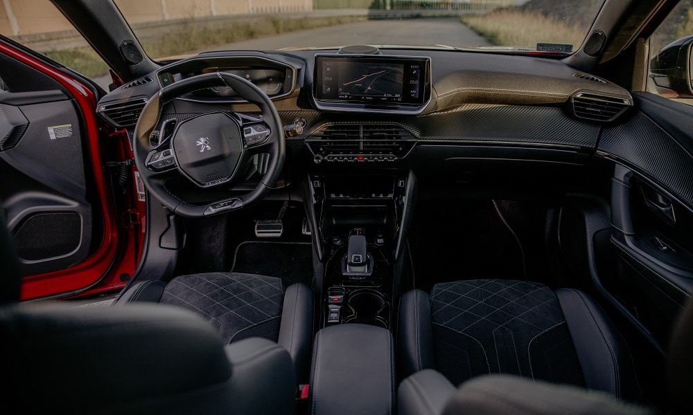 Peugeot 2008 deska rozdzielcza