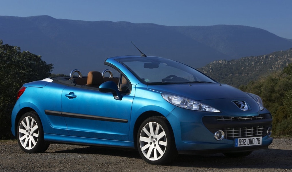 Peugeot 207 CC (kabriolety do 20 tysięcy)