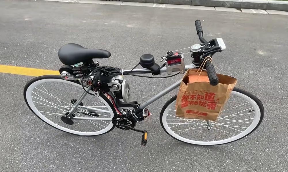 samobalansujący się rower