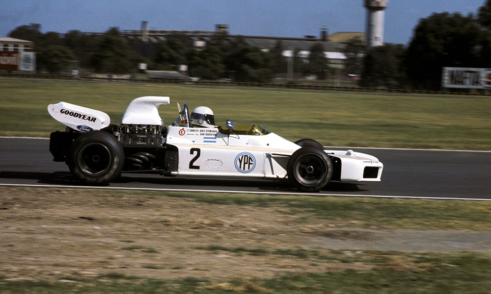 Carlos Reutemann pole position w debiucie f1