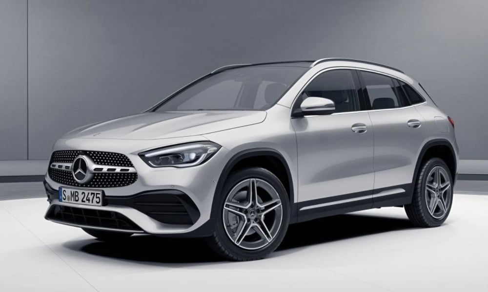 hybrydowe suvy mercedes