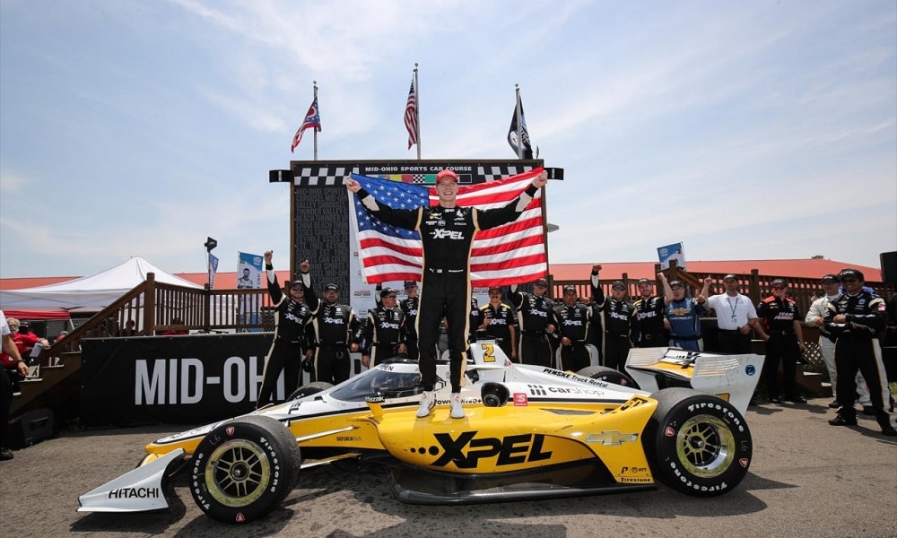 Josef Newgarden Mid Ohio