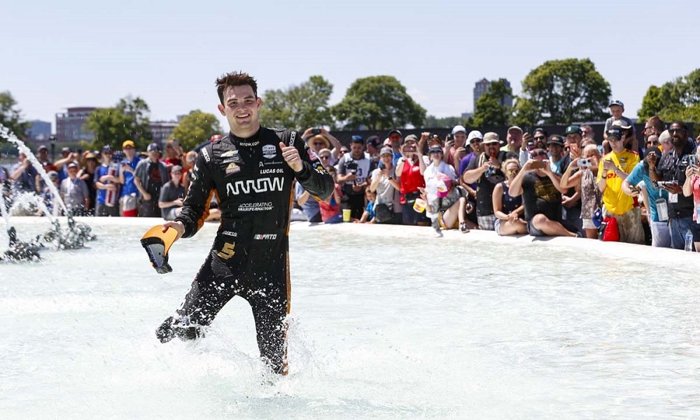 Patricio O'Ward Detroit