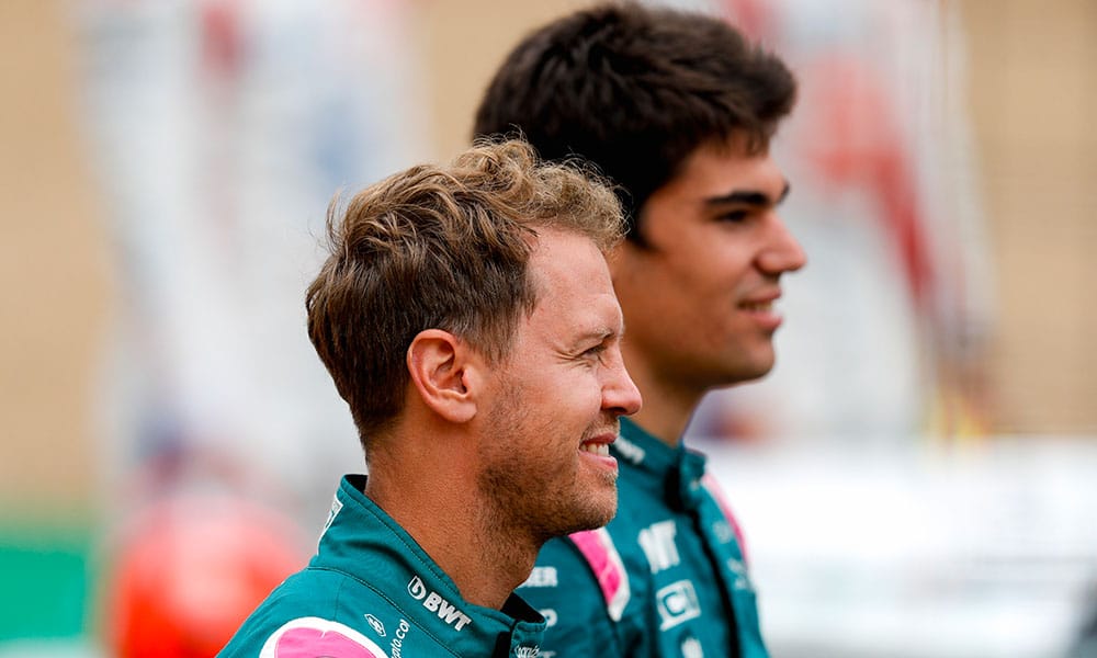 Vettel i Stroll Aston Martin