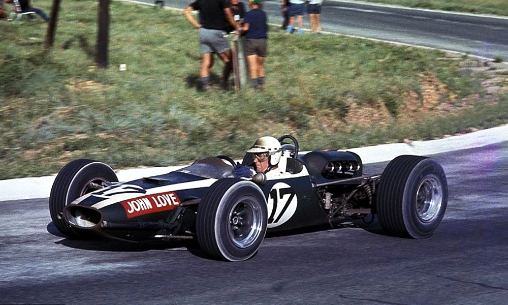 Zimbabwe w F1 John Love podium GP RPA 1967