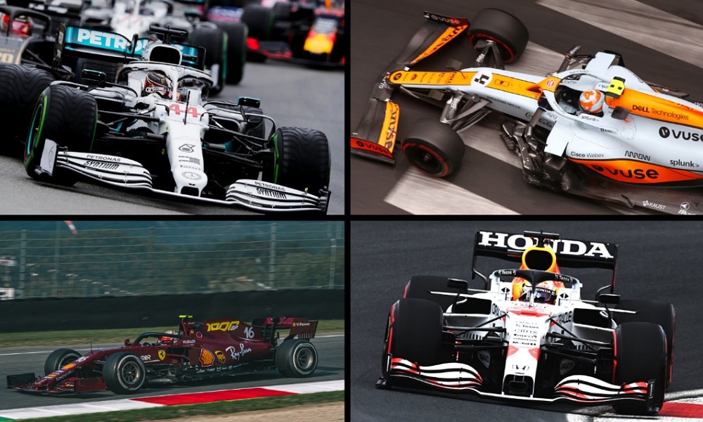 Specjalne Malowania - Mercedes, Red Bull, Ferrari, McLaren