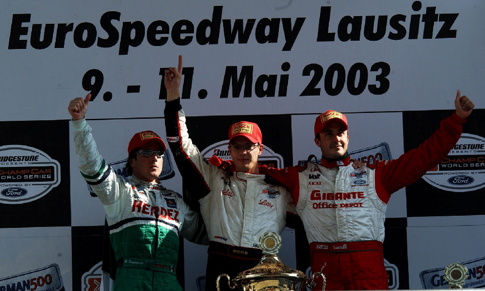 2003 German 500 podium