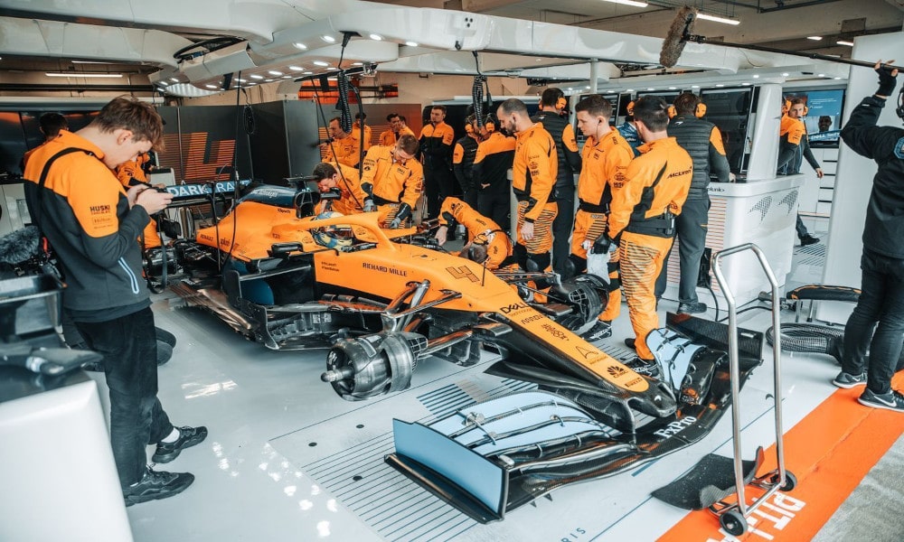 McLaren Garaż koszty w f1